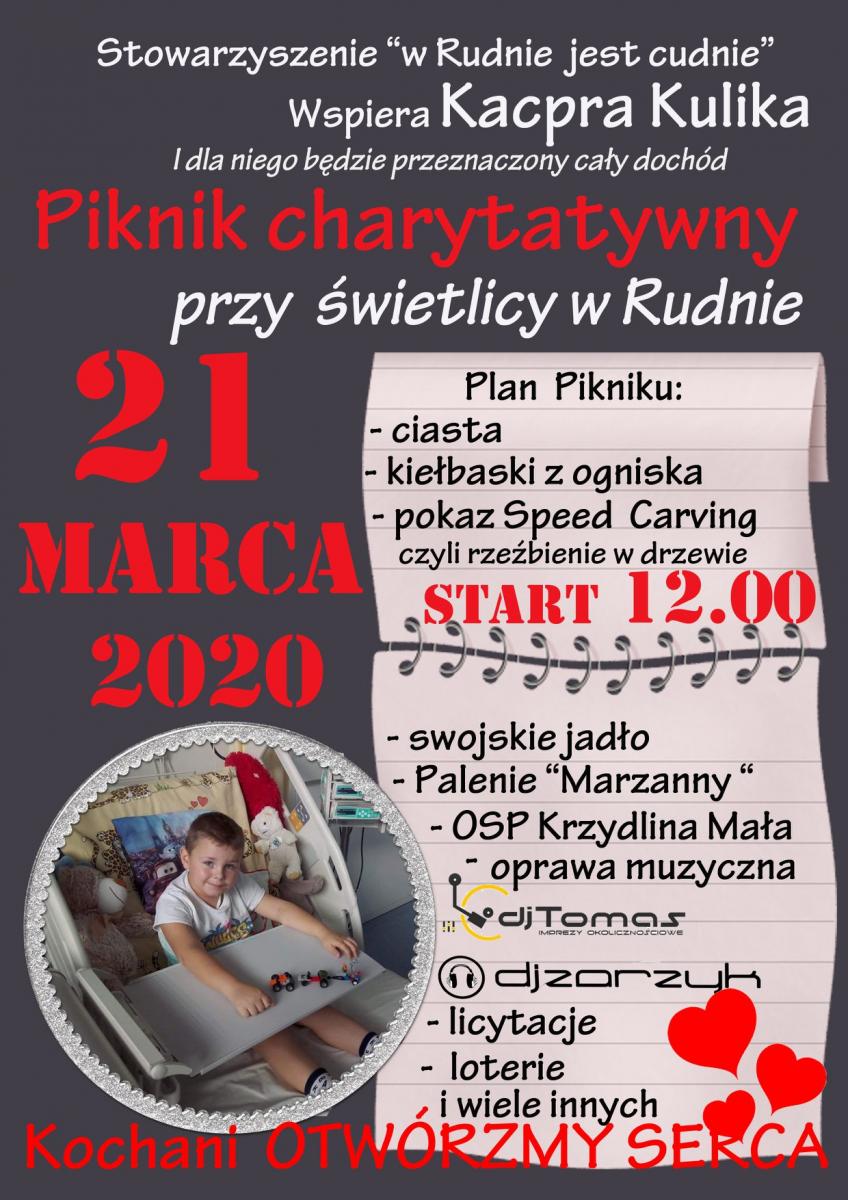 Piknik w Rudnie dla Kacperka