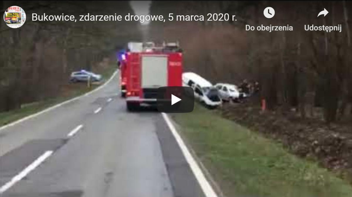 Z ostatniej chwili! Droga częściowo zablokowana w okolicy Bukowic