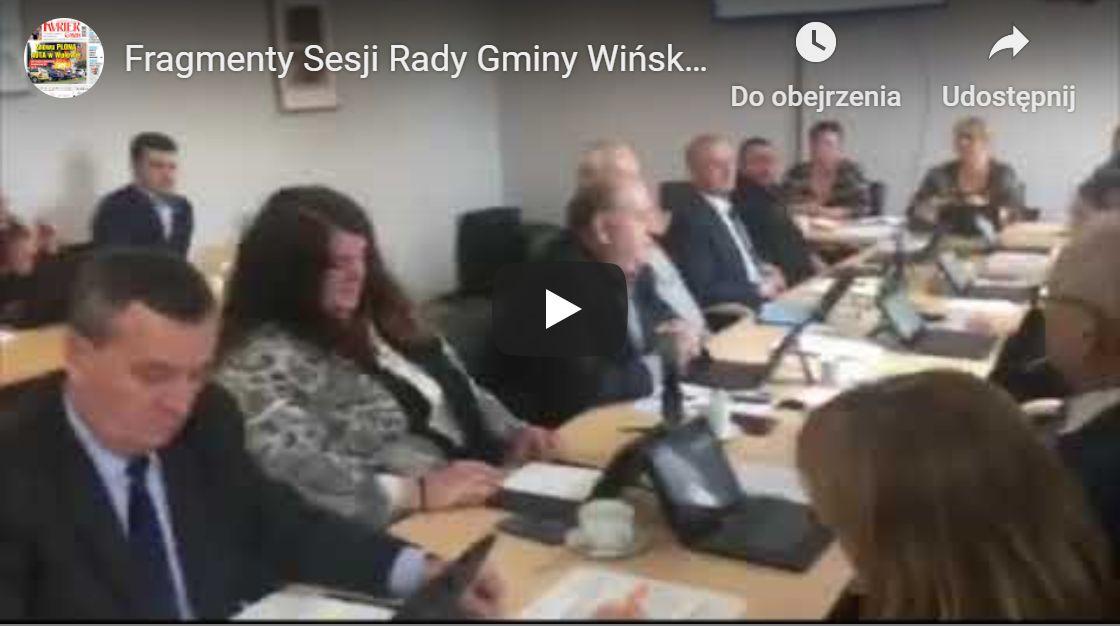 Radni Wińska zagłosowali za wyjściem z powiatu wołowskiego [wideo]