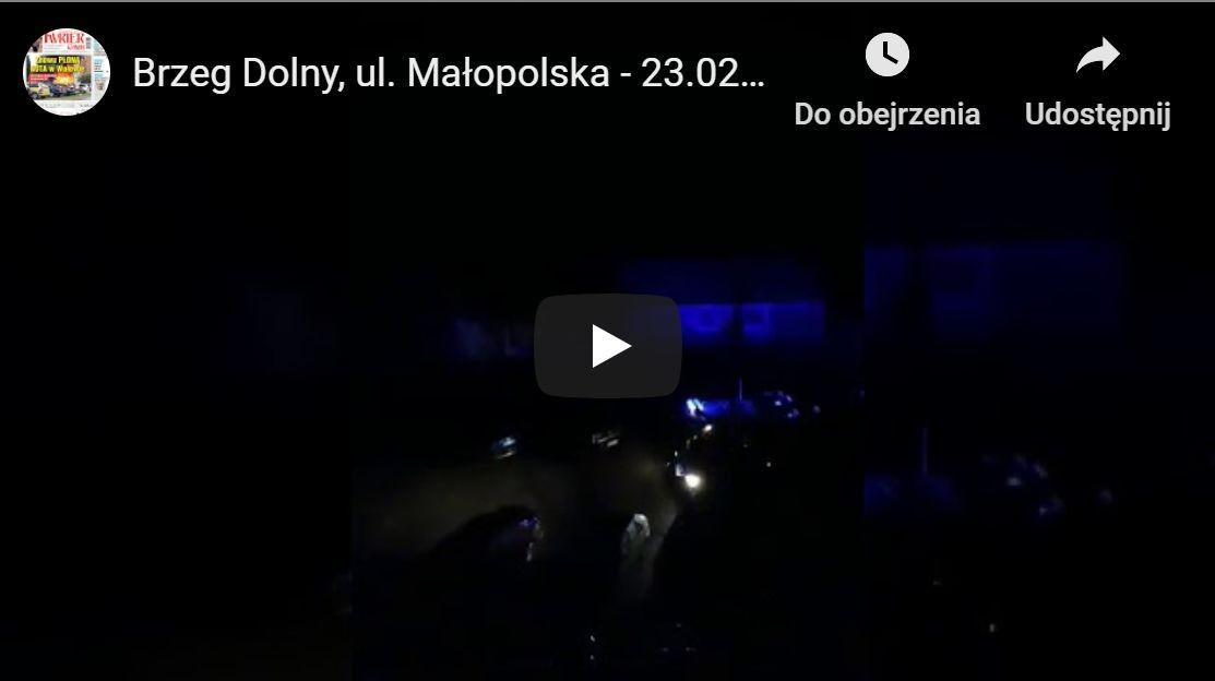 Skutki wichury w Brzegu Dolnym