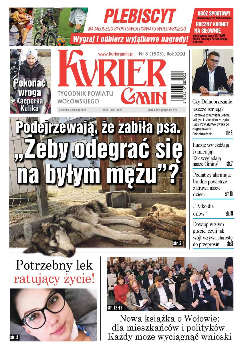 W najnowszym numerze: Podejrzewają, że zabiła psa. 