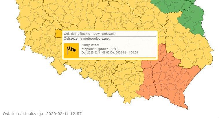 IMGW ostrzega przed silnym wiatrem. Ma wiać do czwartku