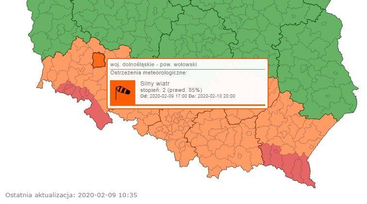 Meteorolodzy ostrzegają - będzie mocno wiało