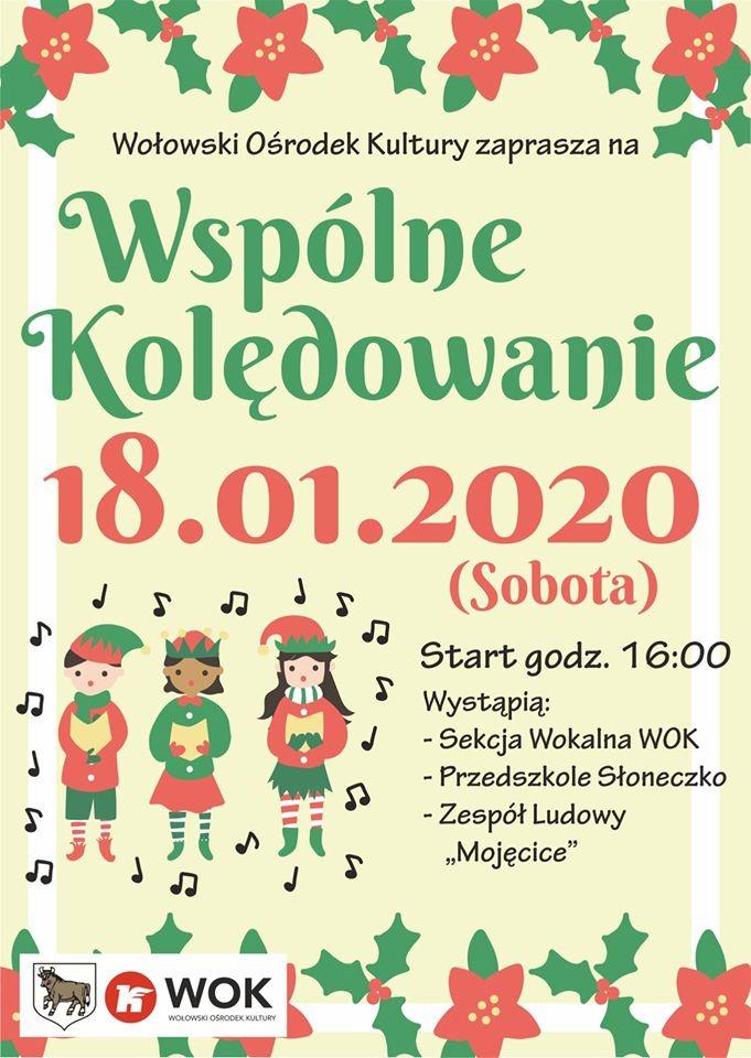 Wspólne kolędowanie w Wołowie