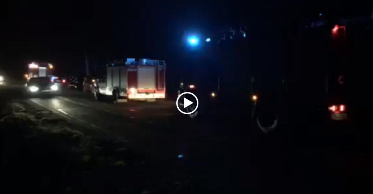 Z ostatniej chwili: Samochód wypadł z drogi na trasie Brzeg Dolny - Wały