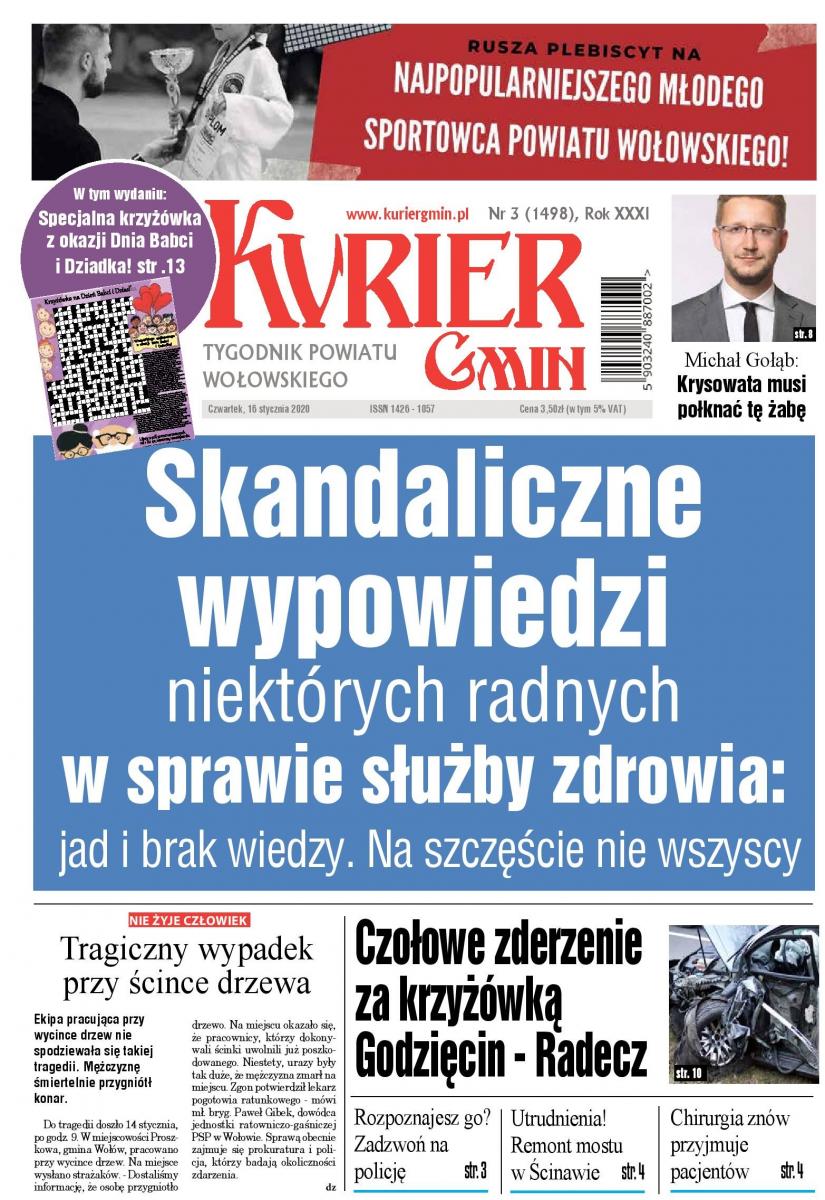 W najnowszym numerze: Skandaliczne wypowiedzi niektórych radnych w sprawie służby zdrowia: jad i brak wiedzy. Na szczęście nie wszyscy