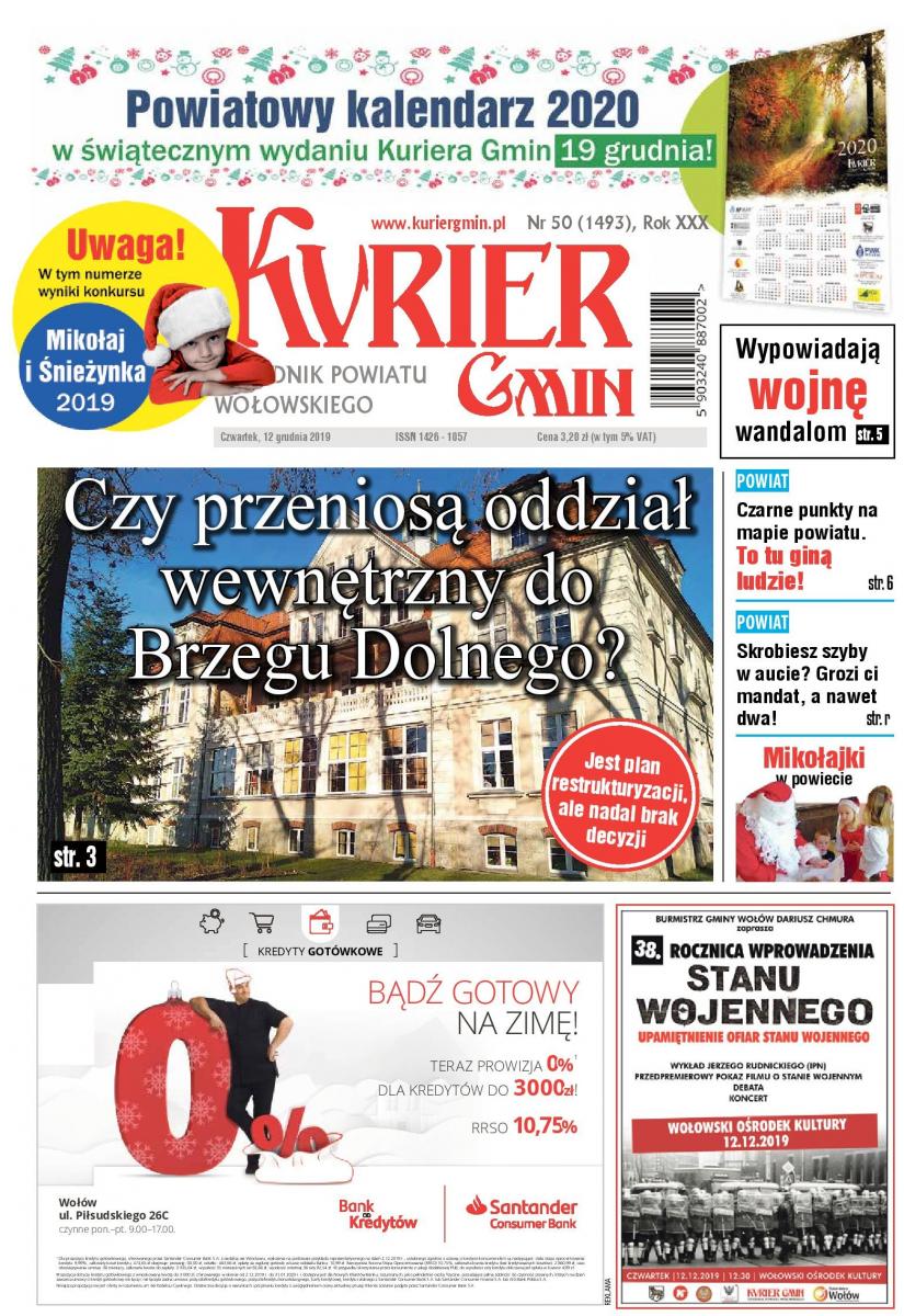 W najnowszym wydaniu: Czy przeniosą oddział wewnętrzny do Brzegu Dolnego?