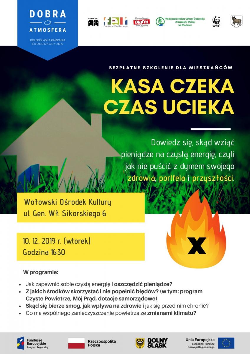 Kasa czeka, czas ucieka. Bezpłatne szkolenia dla mieszkańców