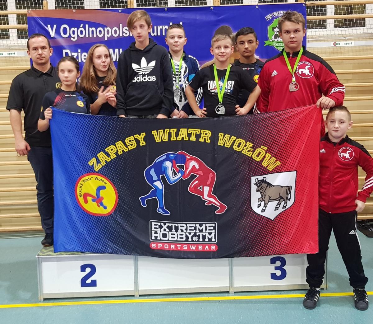 Zapaśnicy z Wołowa zabłysnęli wśród międzynarodowych zawodników