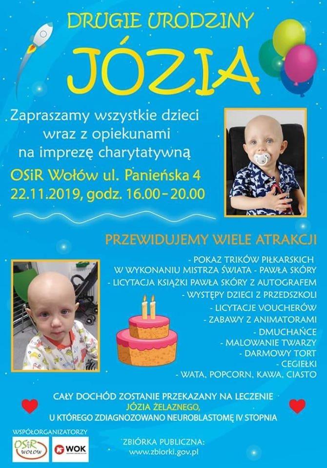 Drugie urodziny Józia już jutro!