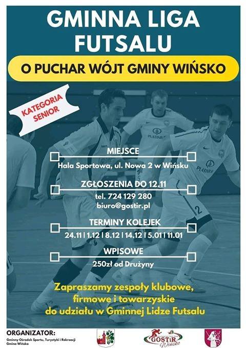 Gminna Liga Futsalu o Puchar Wójt Gminy Wińsko