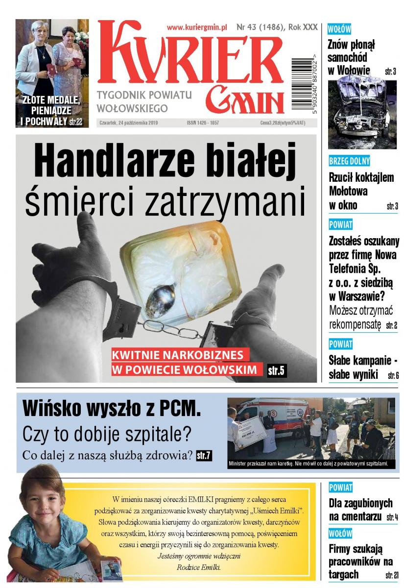 W najnowszym numerze: Handlarze białej śmierci zatrzymani