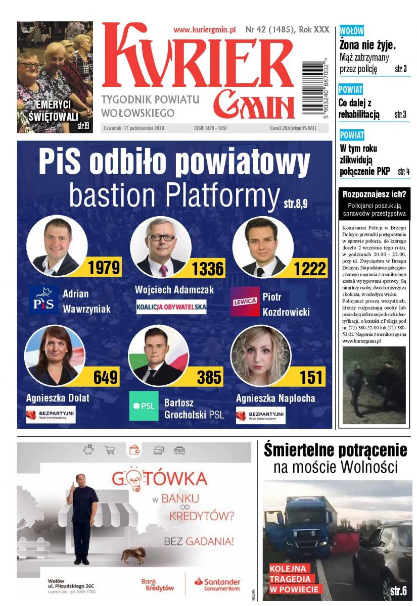 W najnowszym numerze: PiS odbiło powiatowy bastion Platformy