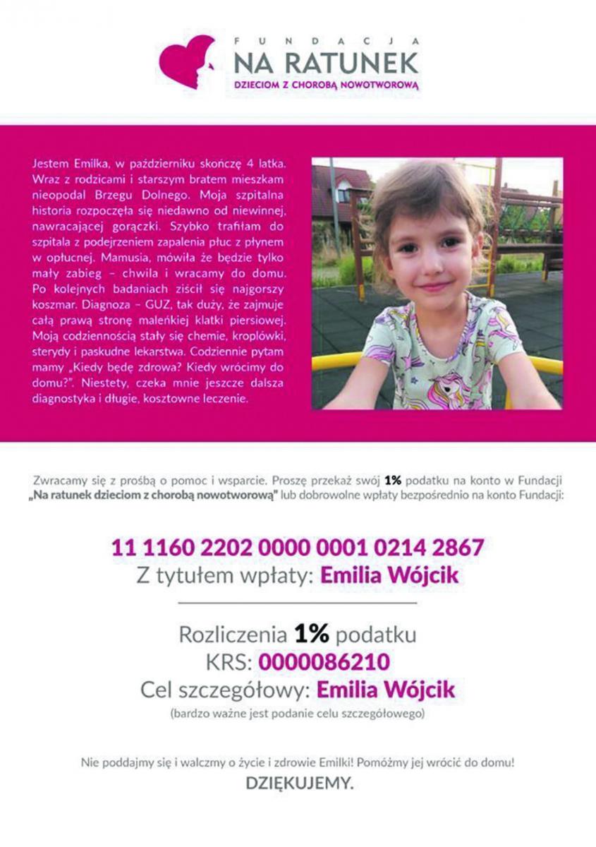 Walczmy o uśmiech Emilki