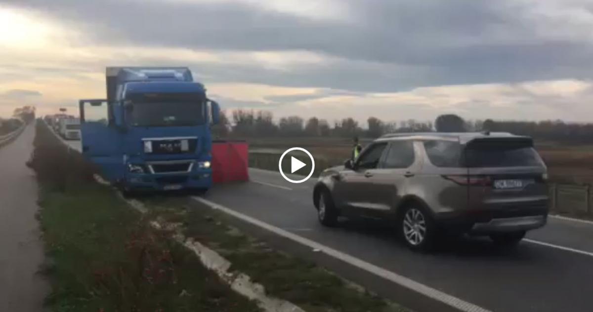 Z ostatniej chwili! Wypadek na moście Wolności