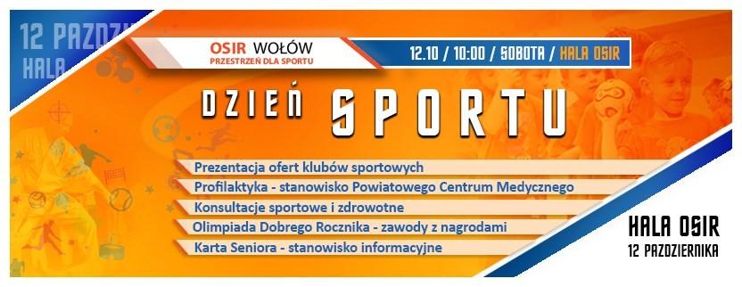 Dzień Sportu w Wołowie już jutro!