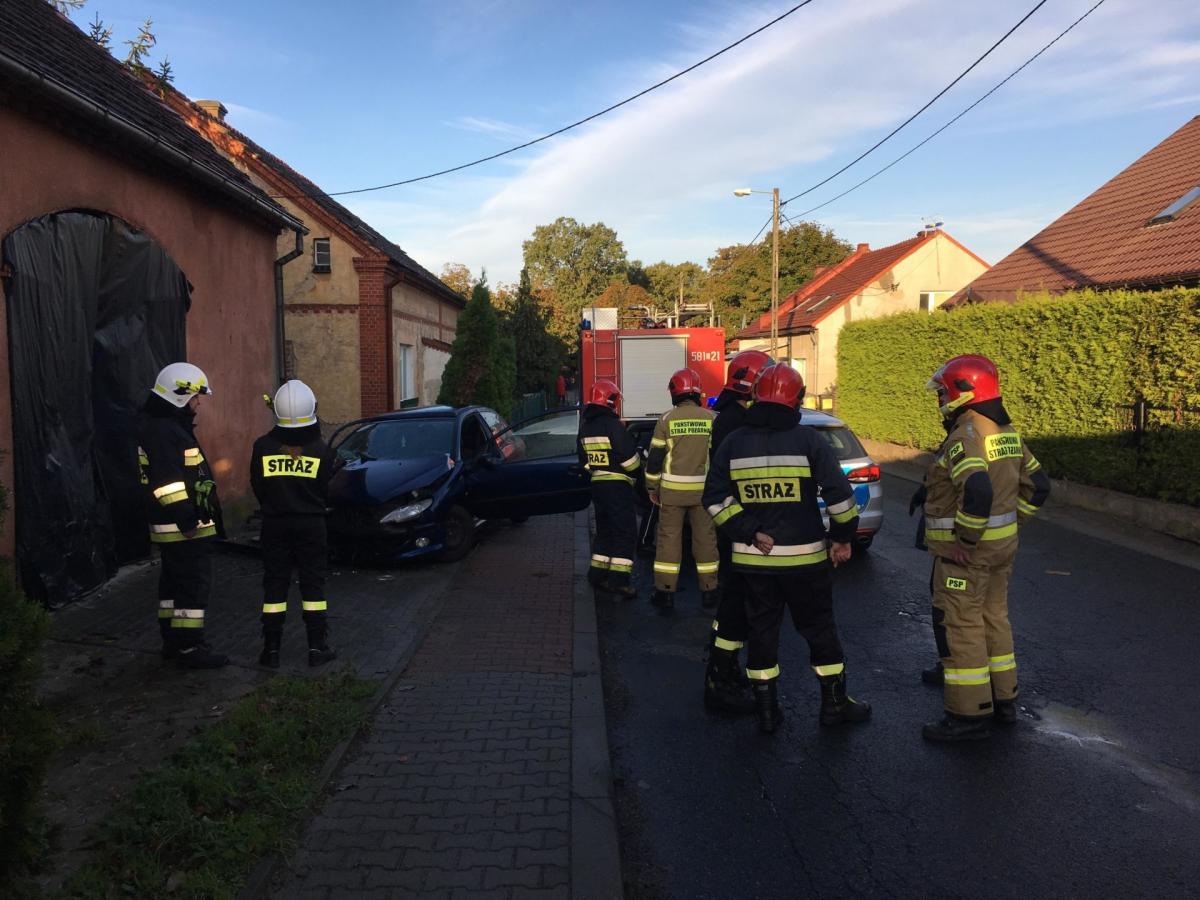Uwaga! Wypadek w miejscowości Pysząca [wideo]