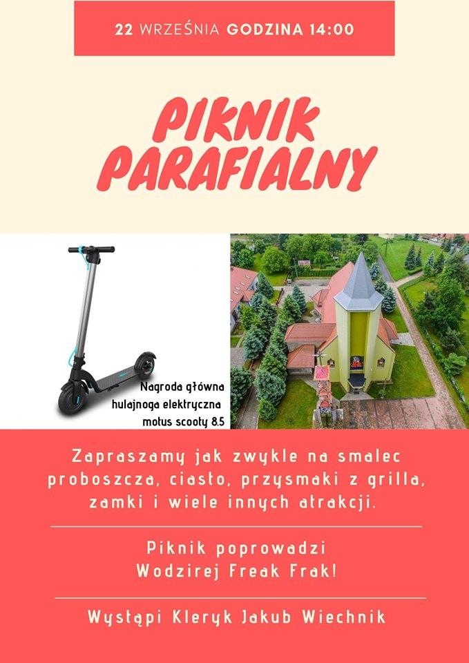 Wodzirej Freak Frak na Pikniku Parafialnym w Brzegu Dolnym