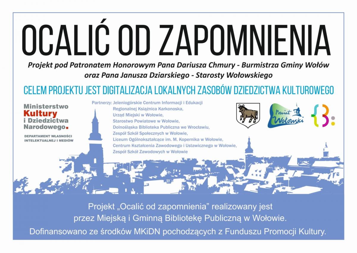Ocalić od zapomnienia. Stwórz archiwum razem z wołowską biblioteką