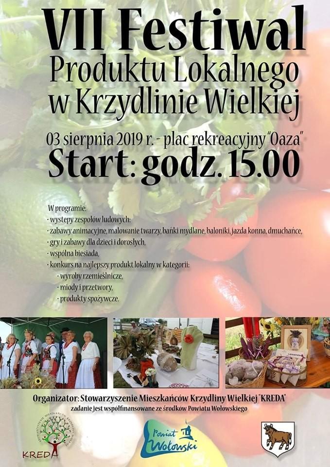 VII Festiwal Produktu Lokalnego w Krzydlinie Wielkiej