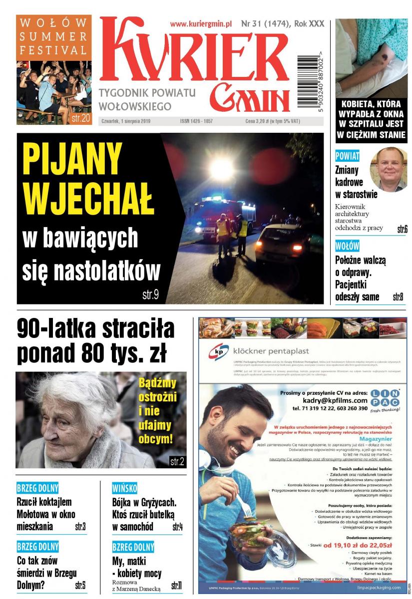 W najnowszym numerze: Pijany wjechał w bawiących się nastolatków, 90-latka straciła ponad 80 tys. zł