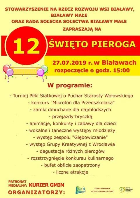 Święto Pieroga w Białawach!