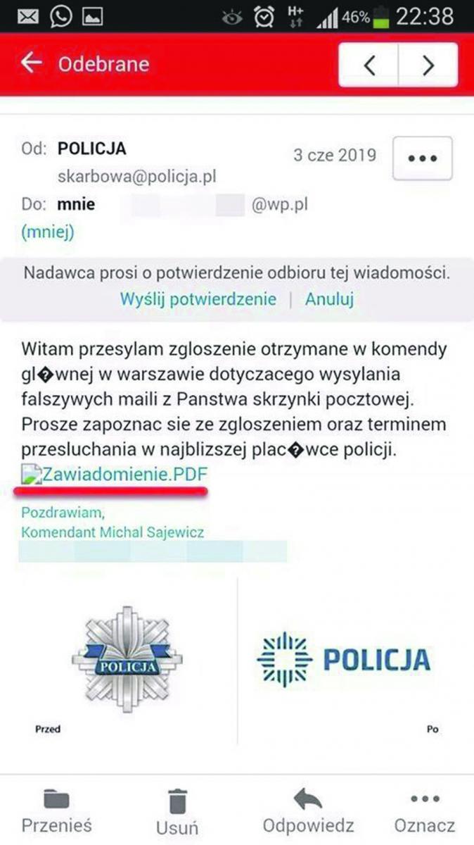 Uważaj na fałszywe wiadomości!