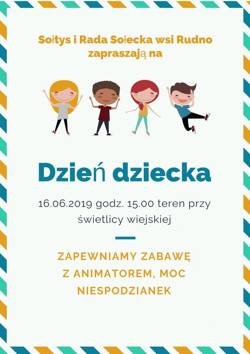 Bawmy się jeszcze raz. Dzień Dziecka w Rudnie!