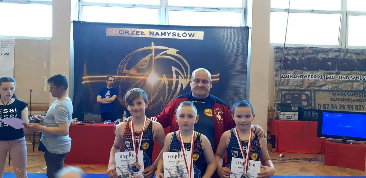 Zapaśnicy z Wołowa wrócili z medalami