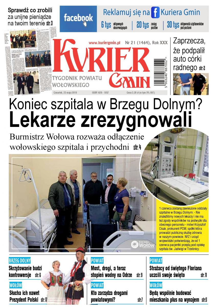 W najnowszym numerze: Koniec szpitala w Brzegu Dolnym? Lekarze zrezygnowali