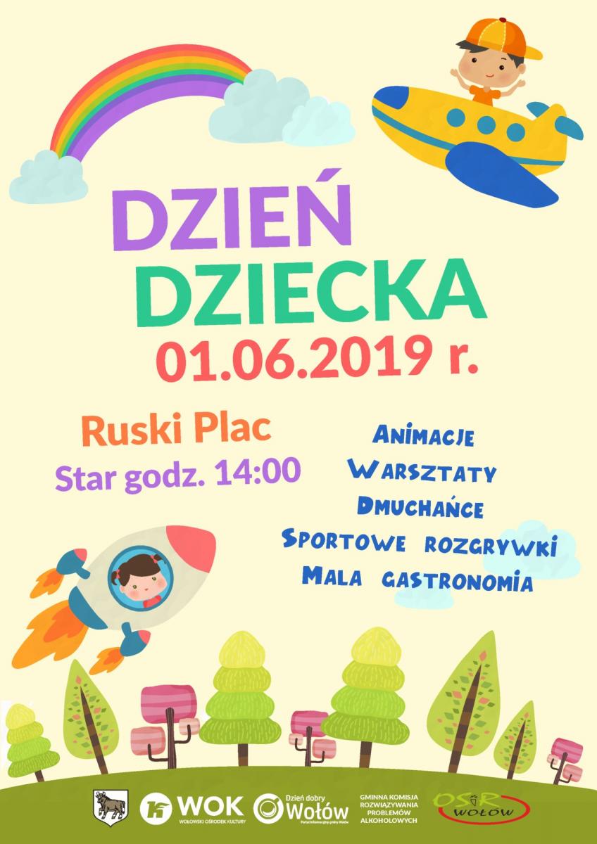 Gry i zabawy na Dzień Dziecka w Wołowie