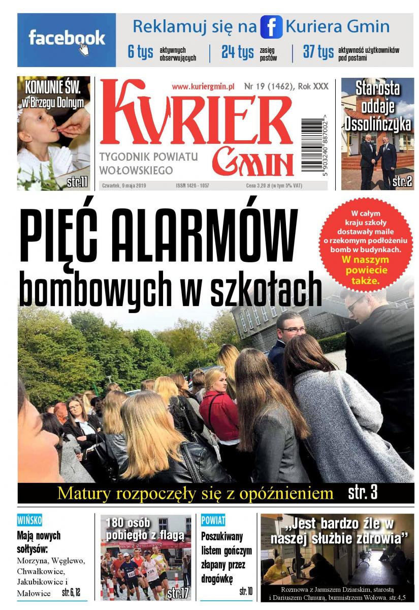 W najnowszym numerze: Pięć alarmów bombowych w szkołach