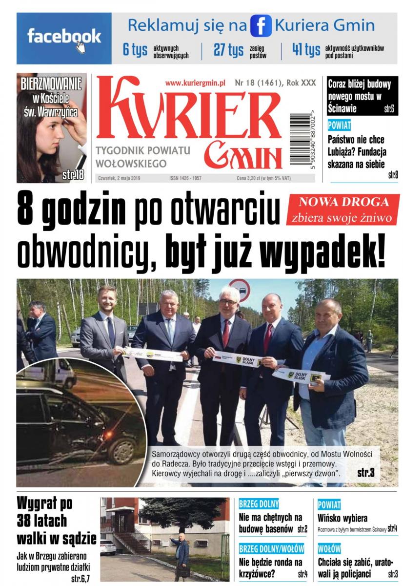 W najnowszym numerze: 8 godzin po otwarciu obwodnicy, był już wypadek!