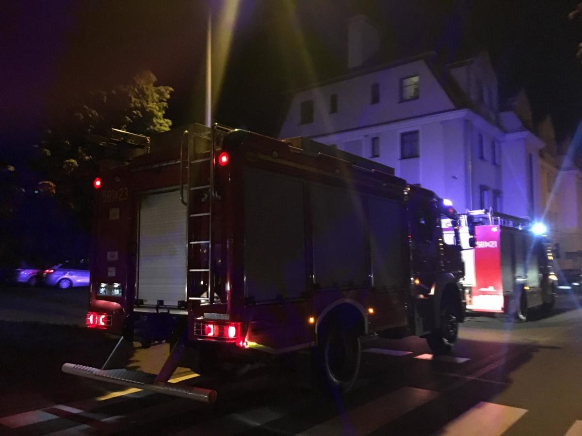 Straż pożarna interweniowała w Brzegu Dolnym