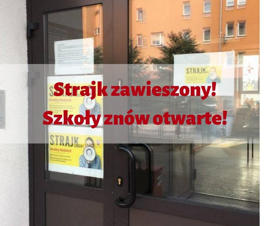 Strajk nauczycieli zawieszony. Matury jednak się odbędą