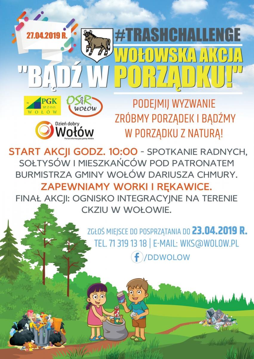 Wołów robi porządki na wiosnę. Podejmiesz wyzwanie?