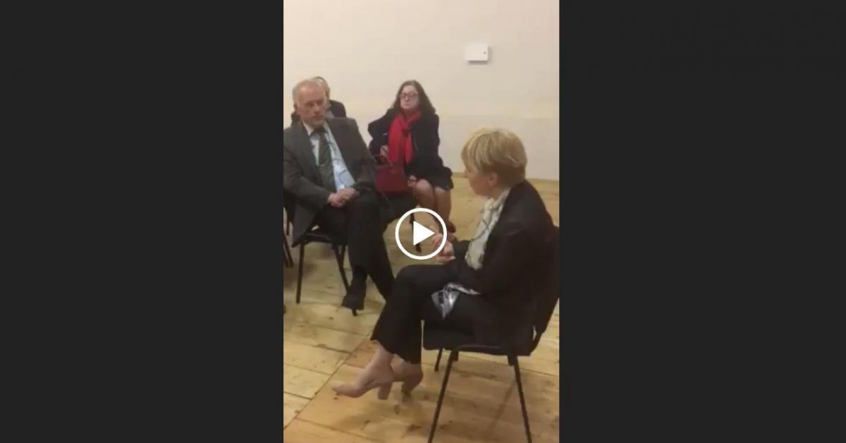 Lubiąż. Spotkanie z posłanką Mirosławą Stachowiak-Różecką