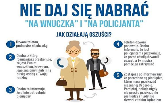 Seniorze „Nie daj się oszukać!”