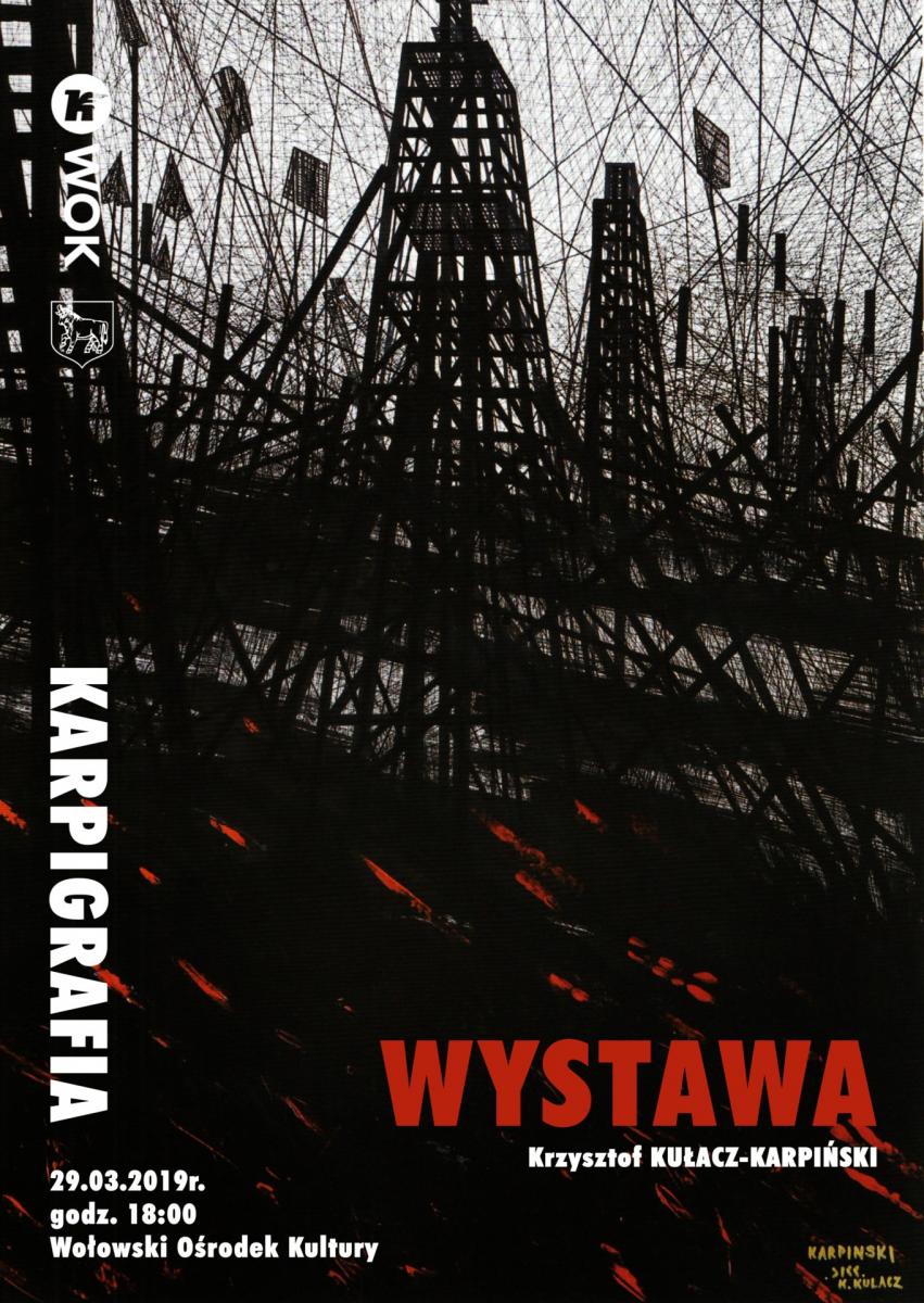 Wernisaż Krzysztofa Kułacza Karpińskiego w WOK-u