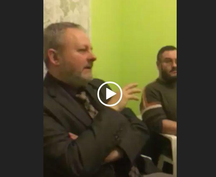 Spotkanie struktur Prawa i Sprawiedliwości, na którym starosta mówi o 