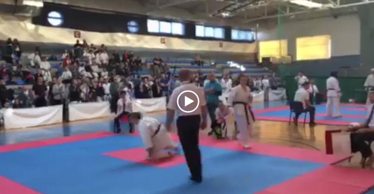 Tak wyglądało zakończenie Międzywojewódzkich Mistrzostw Młodzików w Karate Kyokushin