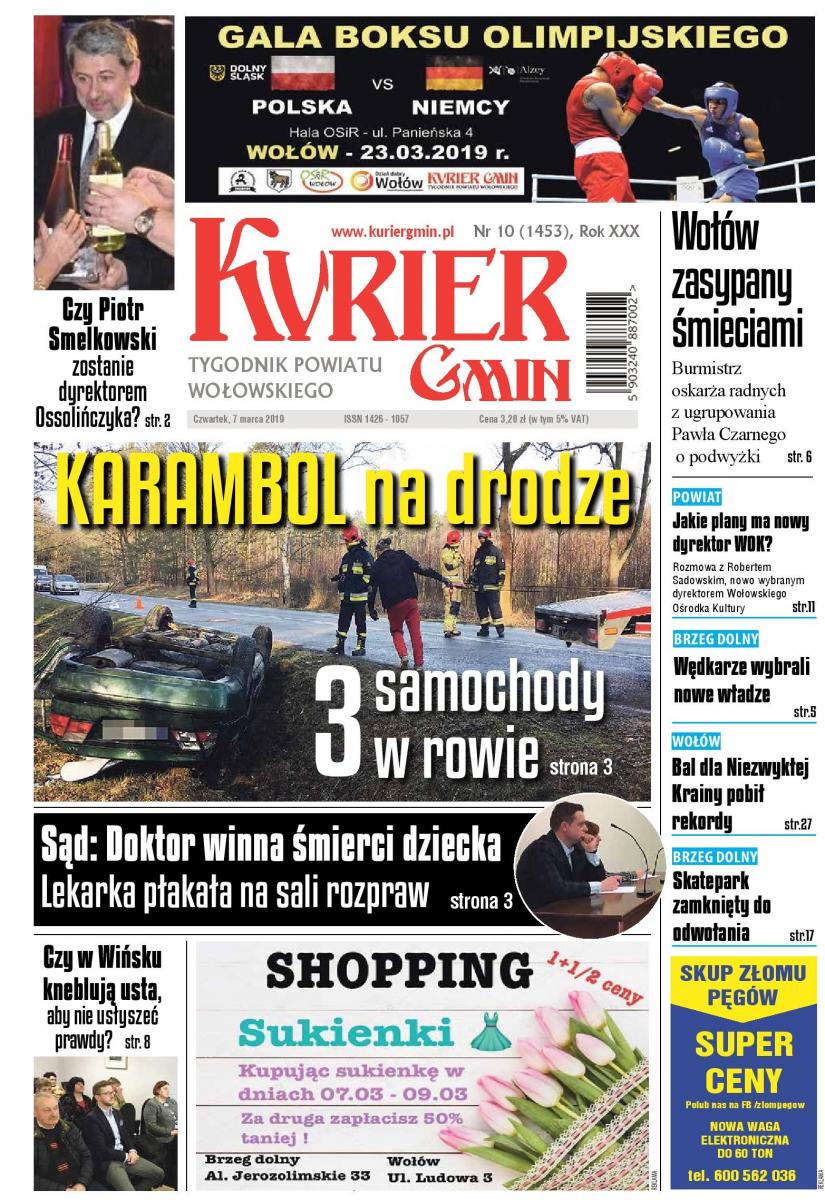 W najnowszym wydaniu: Karambol na drodze - 3 samochody w rowie, Doktor winna śmierci dziecka