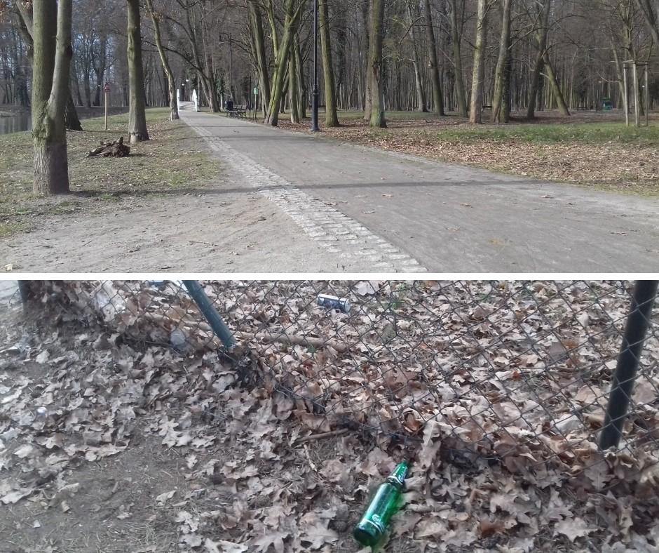 Porównujemy park na Starówce z parkiem na osiedlu Fabrycznym. Ten pierwszy ma być znów upiększany