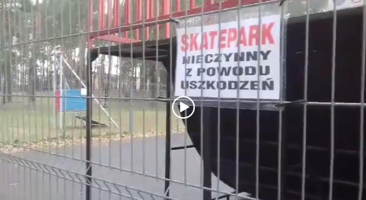 Dlaczego skatepark w Brzegu Dolnym jest zamknięty?