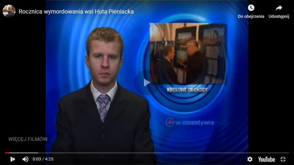 TV Wschowa i Kurier Gmin - materiał o historii mieszkańców powiatu wołowskiego