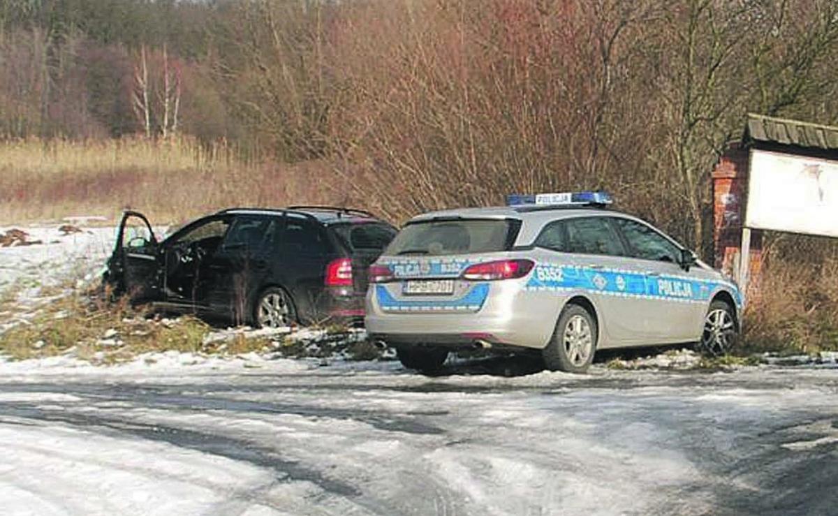 Złodziej auta zatrzymany w pościgu
