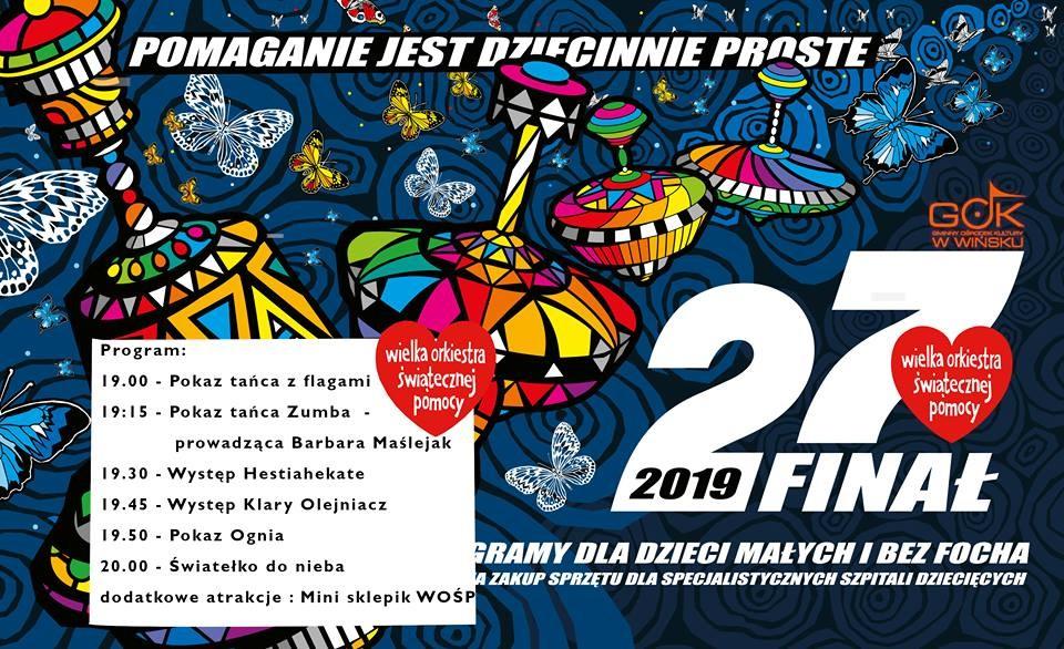 Taniec, śpiew i ogień - WOŚP w Wińsku