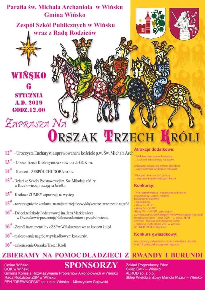 Orszak Trzech Króli w Wińsku