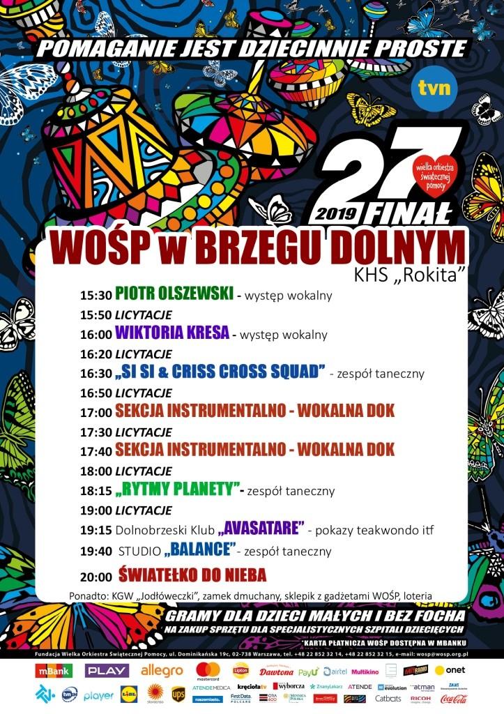 27 finał WOŚP-u w Brzegu Dolnym!