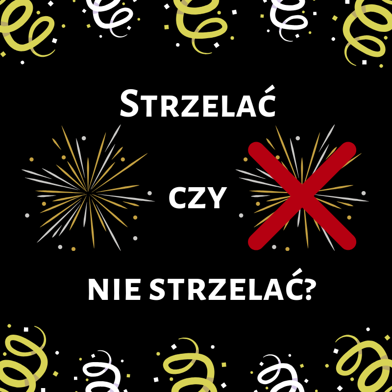Fajerwerki i petardy mogą szkodzić zwierzętom